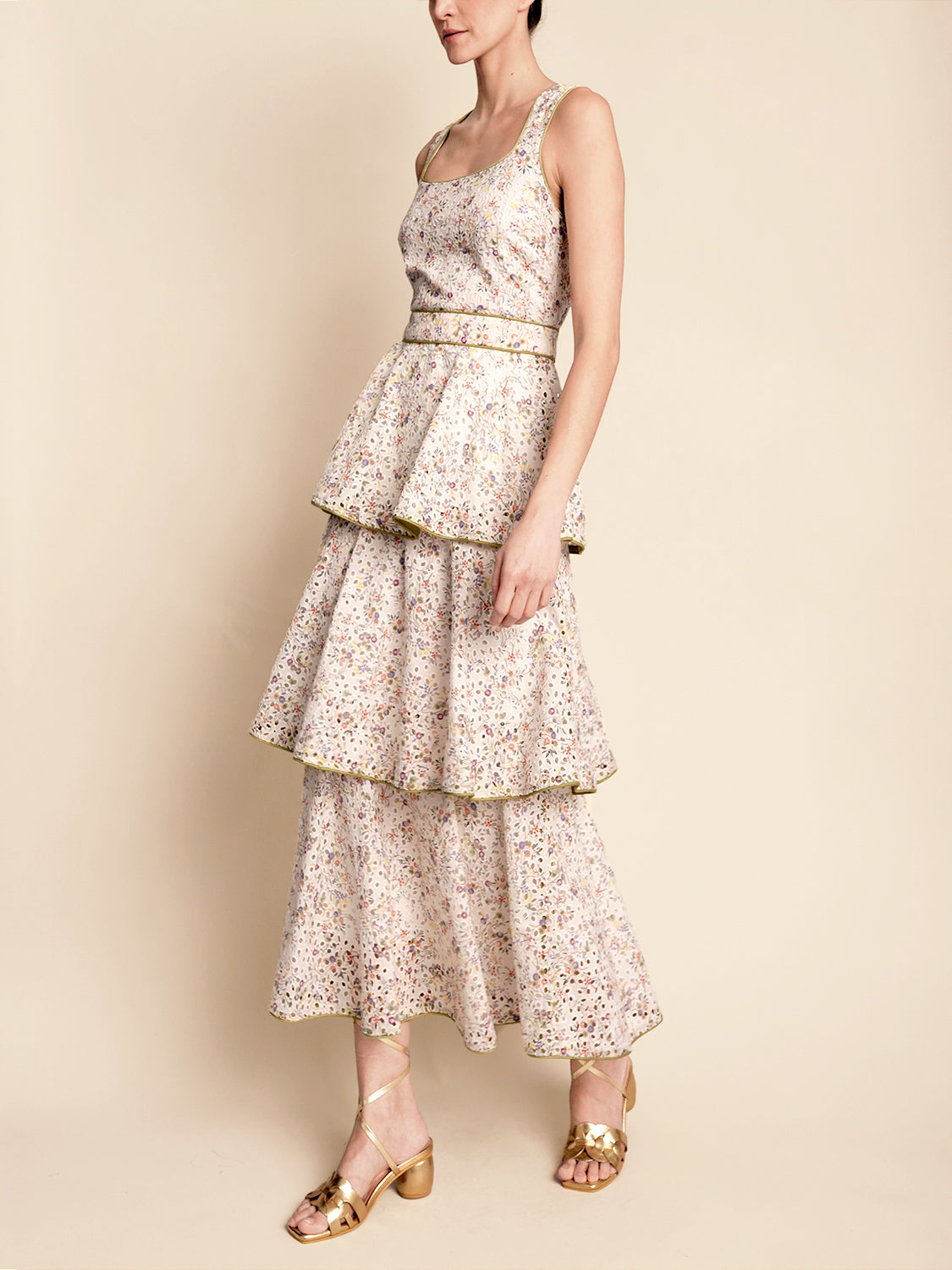 ANAYA DRESS IVORY FLORAL