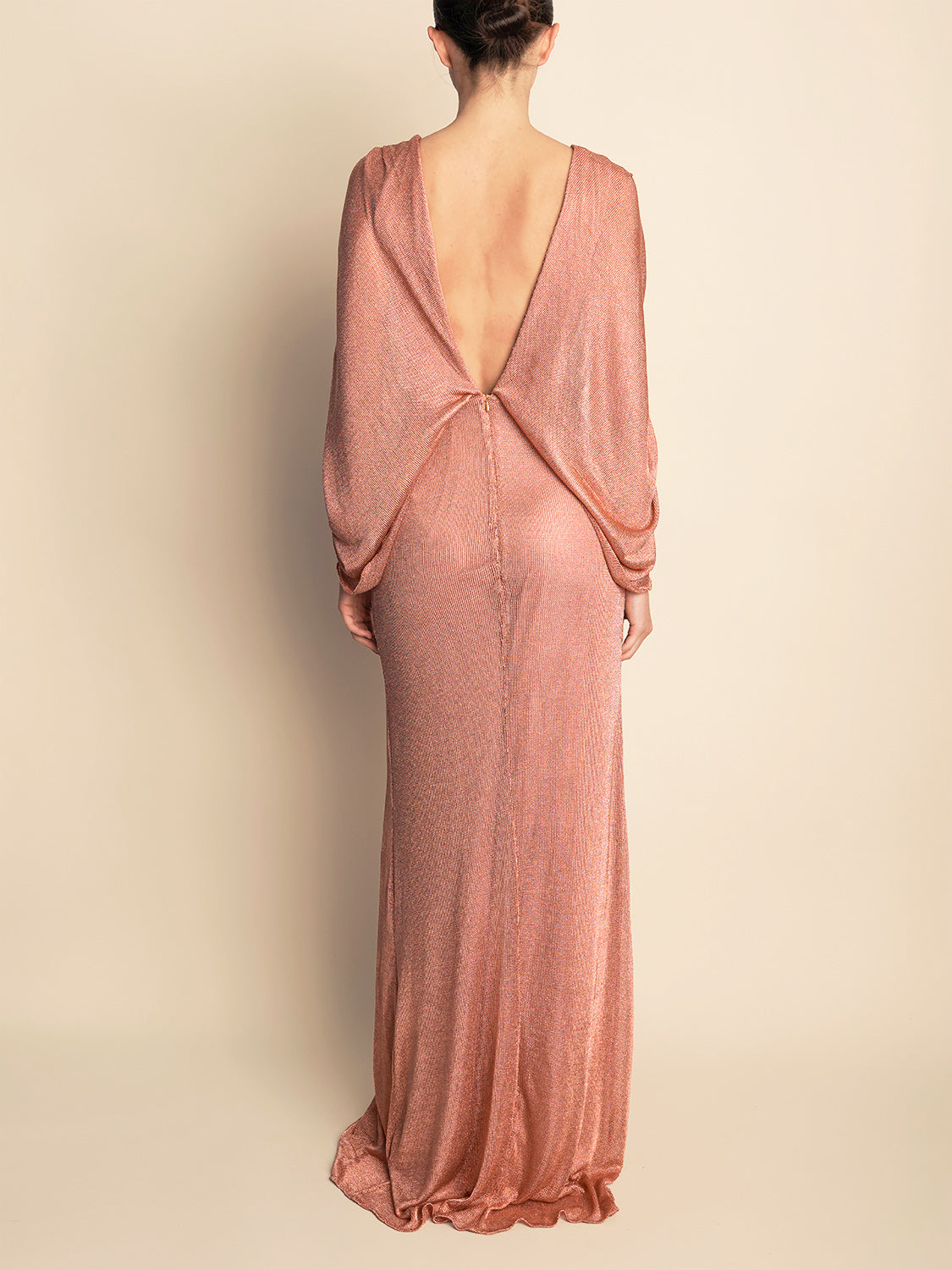 DEVI DRESS ROSE GOLD