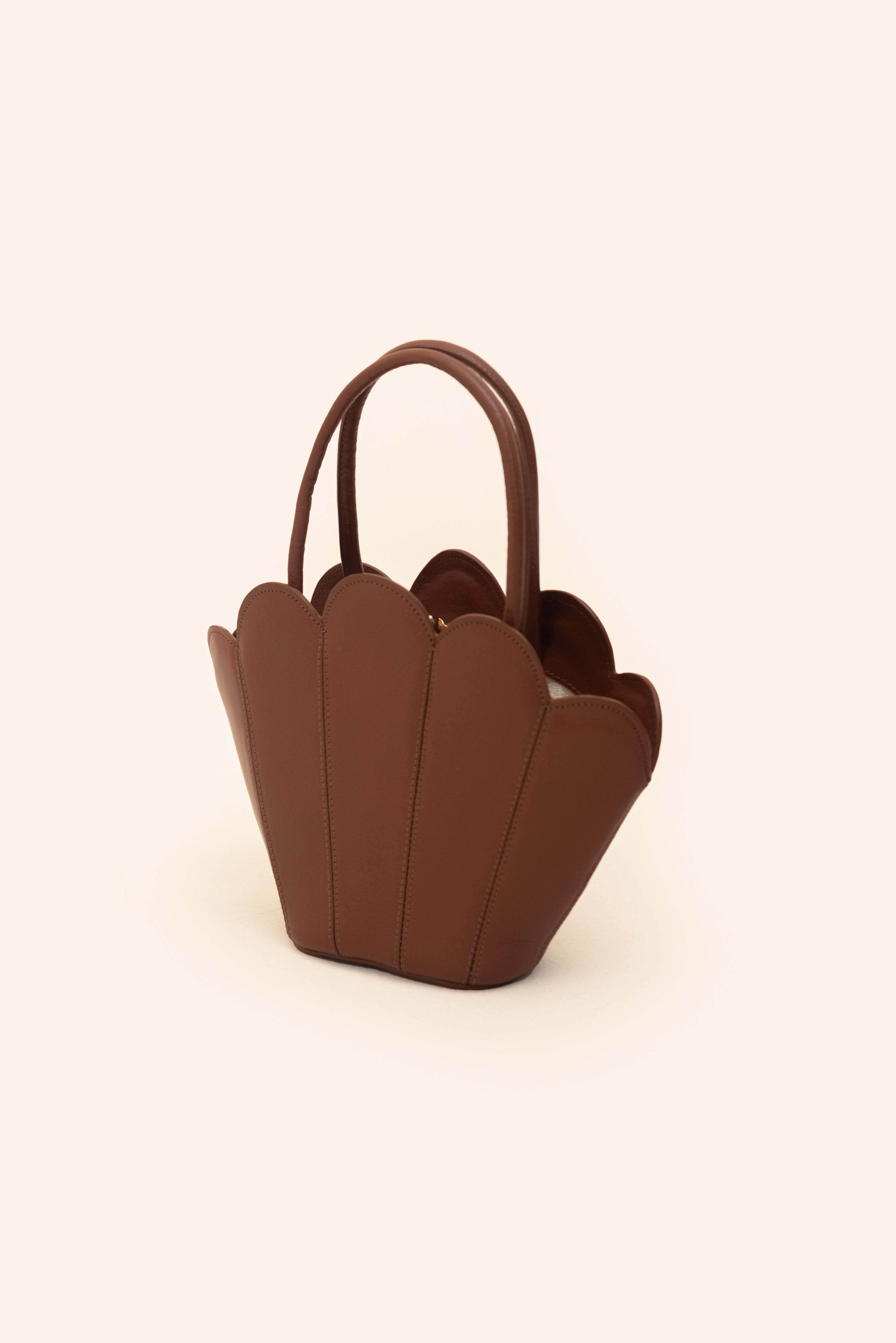 ABANICO TOTE MINI BROWN