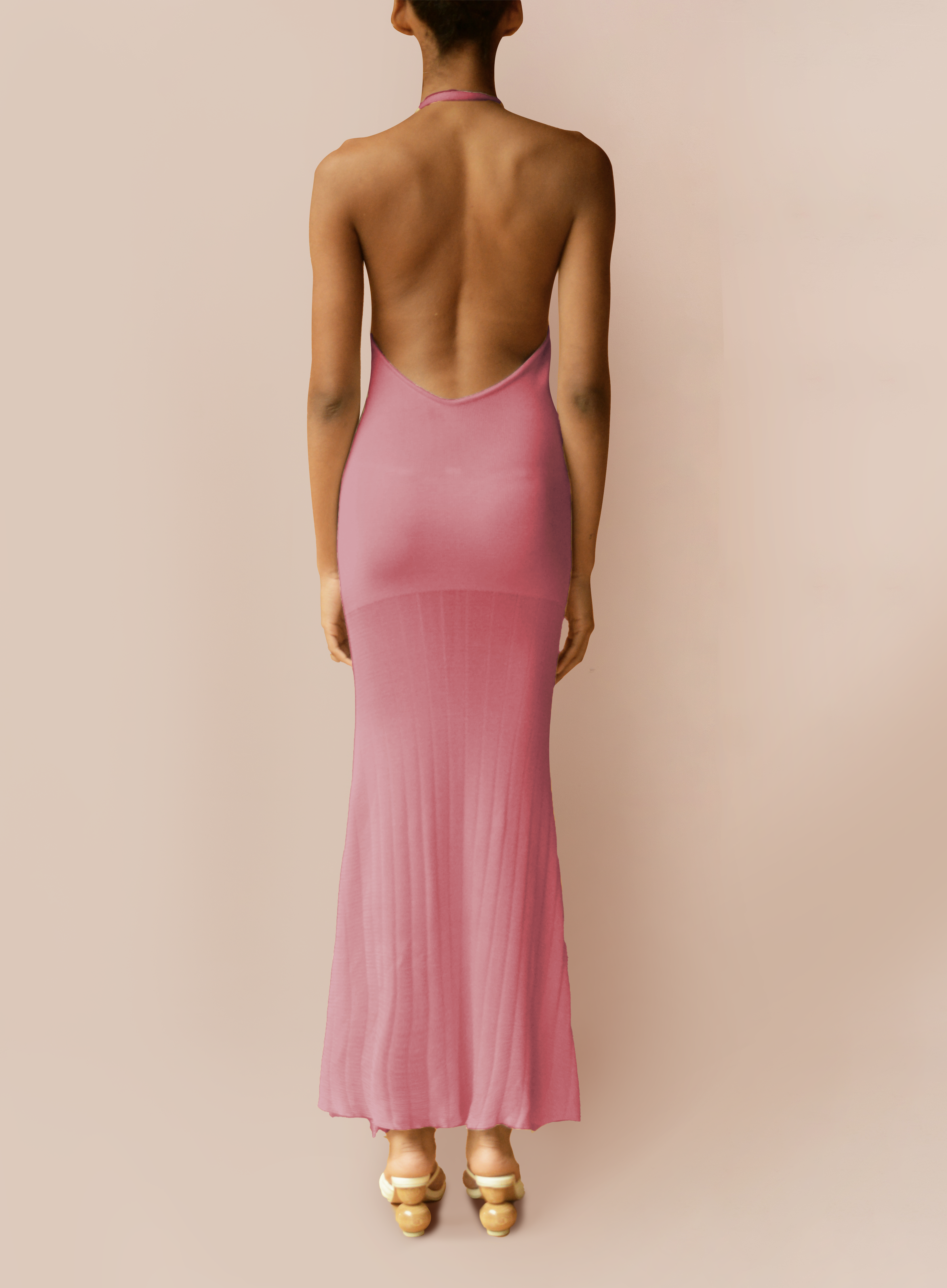 LIATRIS MAXI DRESS PINK