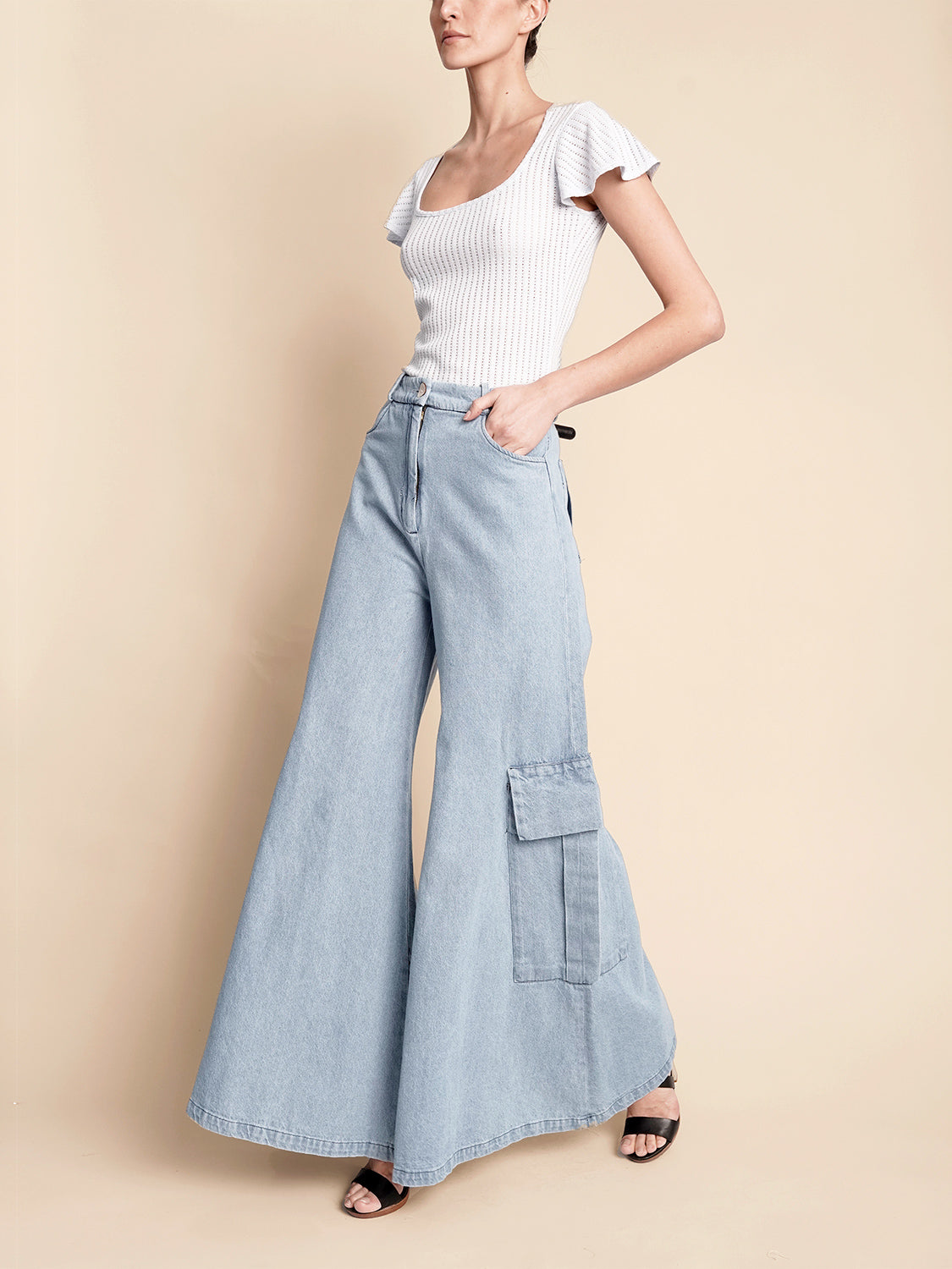 RUMMER PANT LIGHT BLUE